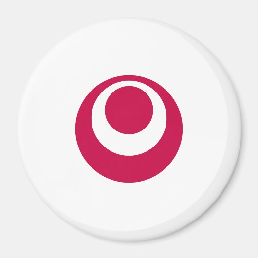 Flag of Okinawa Prefecture, Japan マグネット (正面)