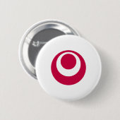 Flag of Okinawa Prefecture, Japan 缶バッジ (正面&裏面)