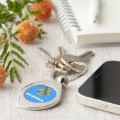 Flag of Oklahoma  キーホルダー (側面)