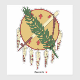 Flag of Oklahoma (1925–1941) Car シール