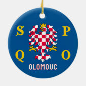 Flag of Olomouc セラミックオーナメント (裏面)