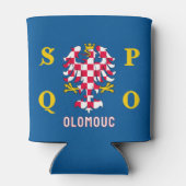 Flag of Olomouc 缶クーラー (裏面)