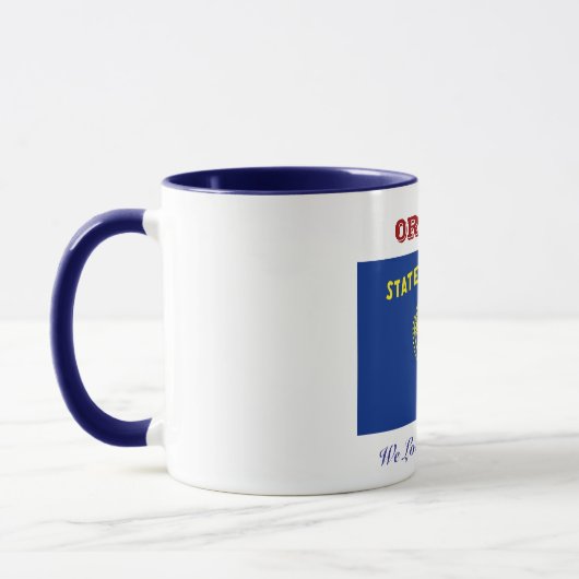 Flag of Oregon マグカップ (左)