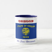 Flag of Oregon マグカップ (中央)