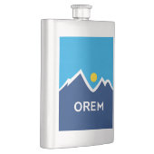 Flag of Orem, Utah フラスク (右)