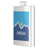 Flag of Orem, Utah フラスク (左)