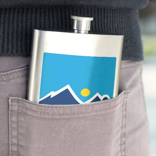 Flag of Orem, Utah フラスク (インサイチュ)