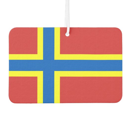 Flag of Orkney カーエアーフレッシュナー (正面)