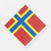Flag of Orkney Paper Dinner Napkins (コーナー)