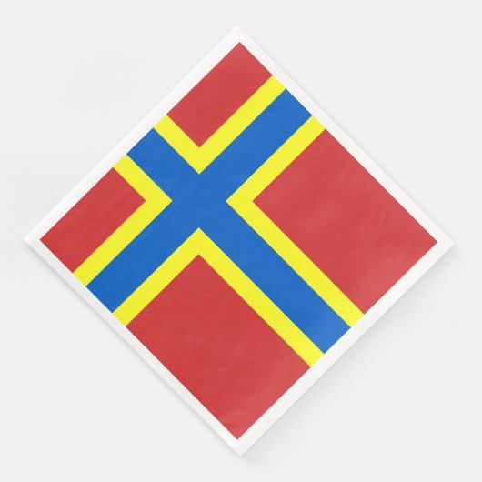 Flag of Orkney Paper Dinner Napkins (コーナー)