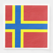 Flag of Orkney Paper Dinner Napkins (正面)