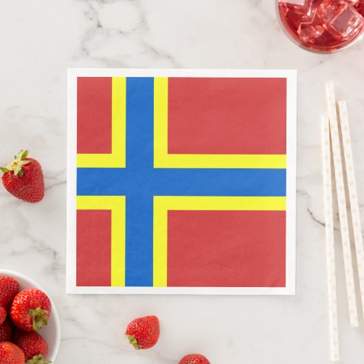 Flag of Orkney Paper Dinner Napkins (インサイチュ)