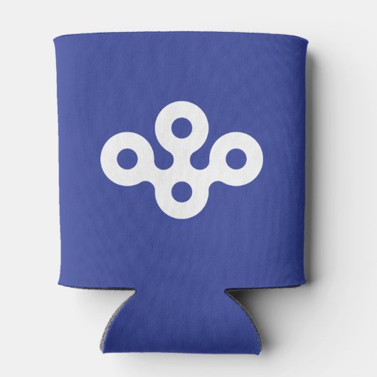 Flag of Osaka Prefecture, Japan 缶クーラー (裏面)