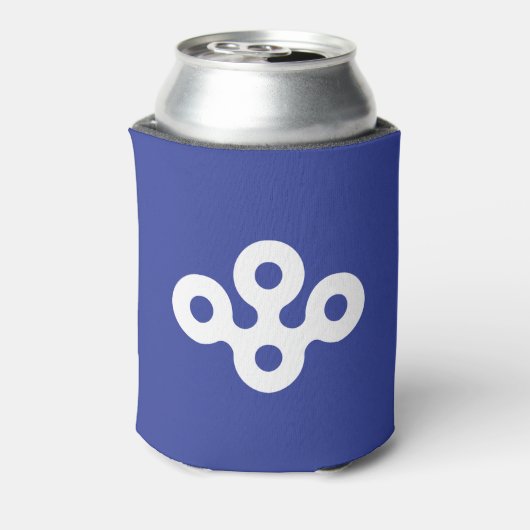 Flag of Osaka Prefecture, Japan 缶クーラー (缶裏面)