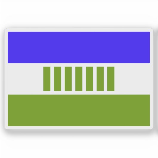 Flag of Ovamboland, the Republic of South Africa シール (正面)