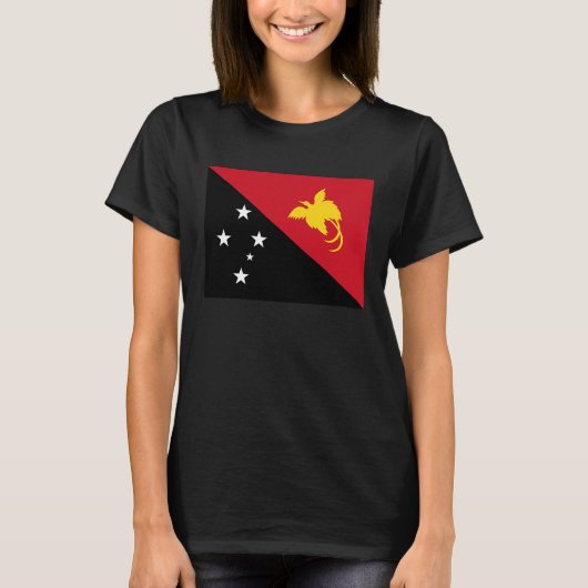 Flag of Papua New Guinea Tシャツ (正面)