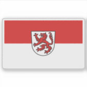 Flag of Passau, Germany シール (正面)