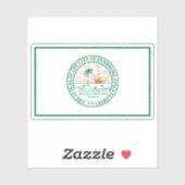 Flag of Pembroke Pines, Florida, USA シール (シート)