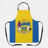 Flag of Philadelphia, Pennsylvania エプロン (正面)