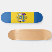 Flag of Philadelphia, Pennsylvania スケートボード (横)