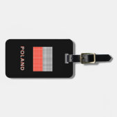 Flag of Poland Luggage Tag ラゲッジタグ (正面横)