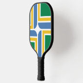 Flag of Portland, Oregon Pickleball Paddle ピックルボールラケット (左)