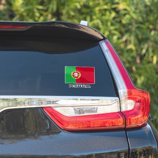 Flag of Portugal シール (車体側面)