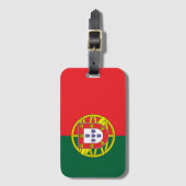 Flag of Portugal ラゲッジタグ (正面縦)