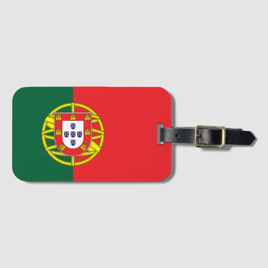 Flag of Portugal ラゲッジタグ (正面横)