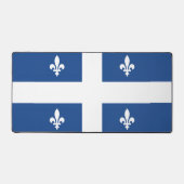 Flag of Québec, Canada デスクマット (正面)