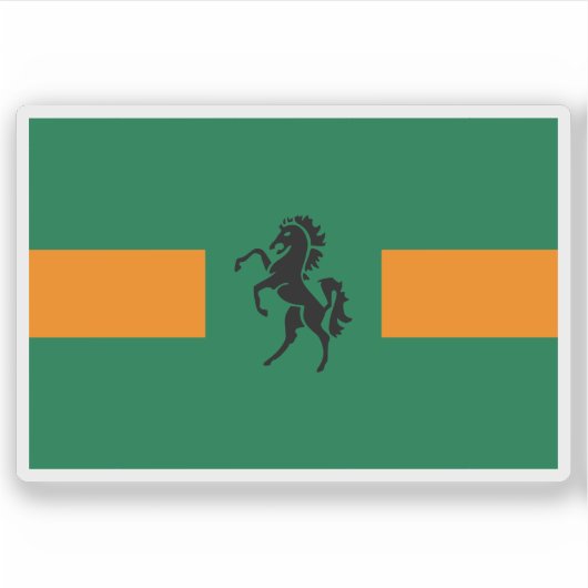 Flag of QwaQwa, the Republic of South Africa シール (正面)