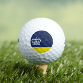 Flag of Regina, Saskatchewan Golf Balls ゴルフボール (インサイチュ 木)