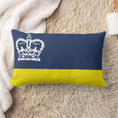 Flag of Regina, Saskatchewan Lumbar Pillow ランバークッション (ブランケット)