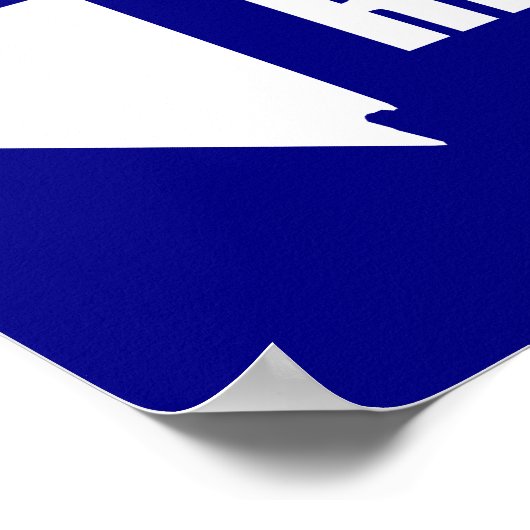 Flag of Reno, Nevada Poster ポスター (角)