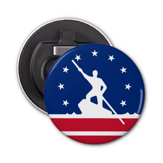 Flag of Richmond, Virginia Bottle Opener 栓抜き (正面)