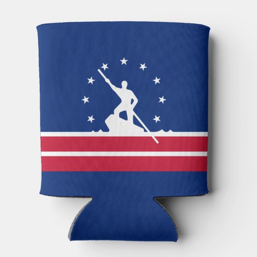 Flag of Richmond, Virginia Can Cooler 缶クーラー (裏面)