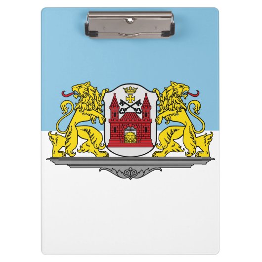 Flag of Riga, Latvia Clipboard クリップボード (正面)
