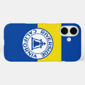 Flag of Riverside, California Case-Mate iPhoneケース (裏面 (横))