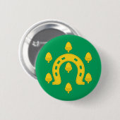 Flag of Rutland Pinback Button 缶バッジ (正面&裏面)