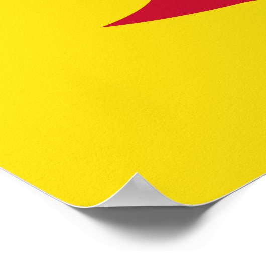 Flag of Saint Paul (Minnesota) ポスター (角)