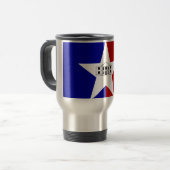 Flag of San Antonio, Texas Travel Mug トラベルマグ (正面左)
