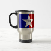 Flag of San Antonio, Texas Travel Mug トラベルマグ (左)