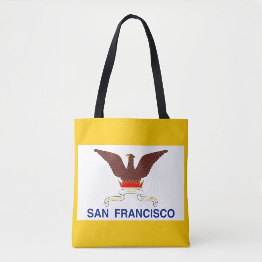 Flag of San Francisco, California Tote Bag トートバッグ (正面)