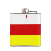 Flag of Santa Barbara, California Flask フラスク (裏面)