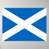 Flag of Scotland ポスター (正面)