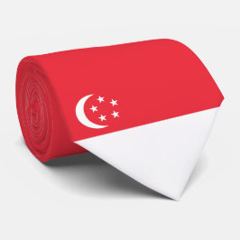 Flag of Singapore ネクタイ