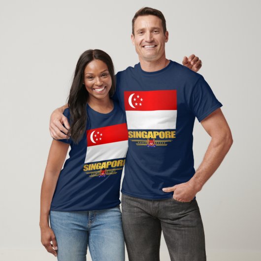 Flag of Singapore Tシャツ (ユニセックス)