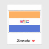 Flag of South Africa (1982–1994), Africa シール (シート)