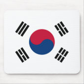 Flag of South Korea マウスパッド (正面)