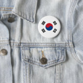 Flag_of_South_Korea 缶バッジ (インサイチュ)